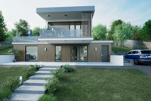 Modern családi ház